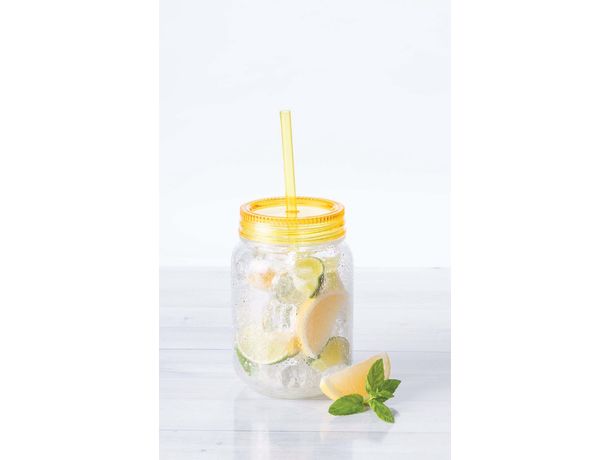 vasos con tapa a rosca