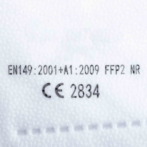 Marcaje mascarillas FFP2 homologadas