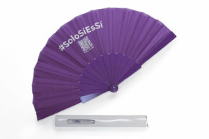 Abanico personalizado para el Ministerio de Igualdad