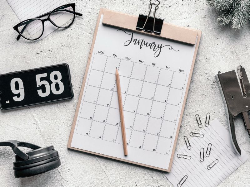 Diferencia entre agenda y calendario