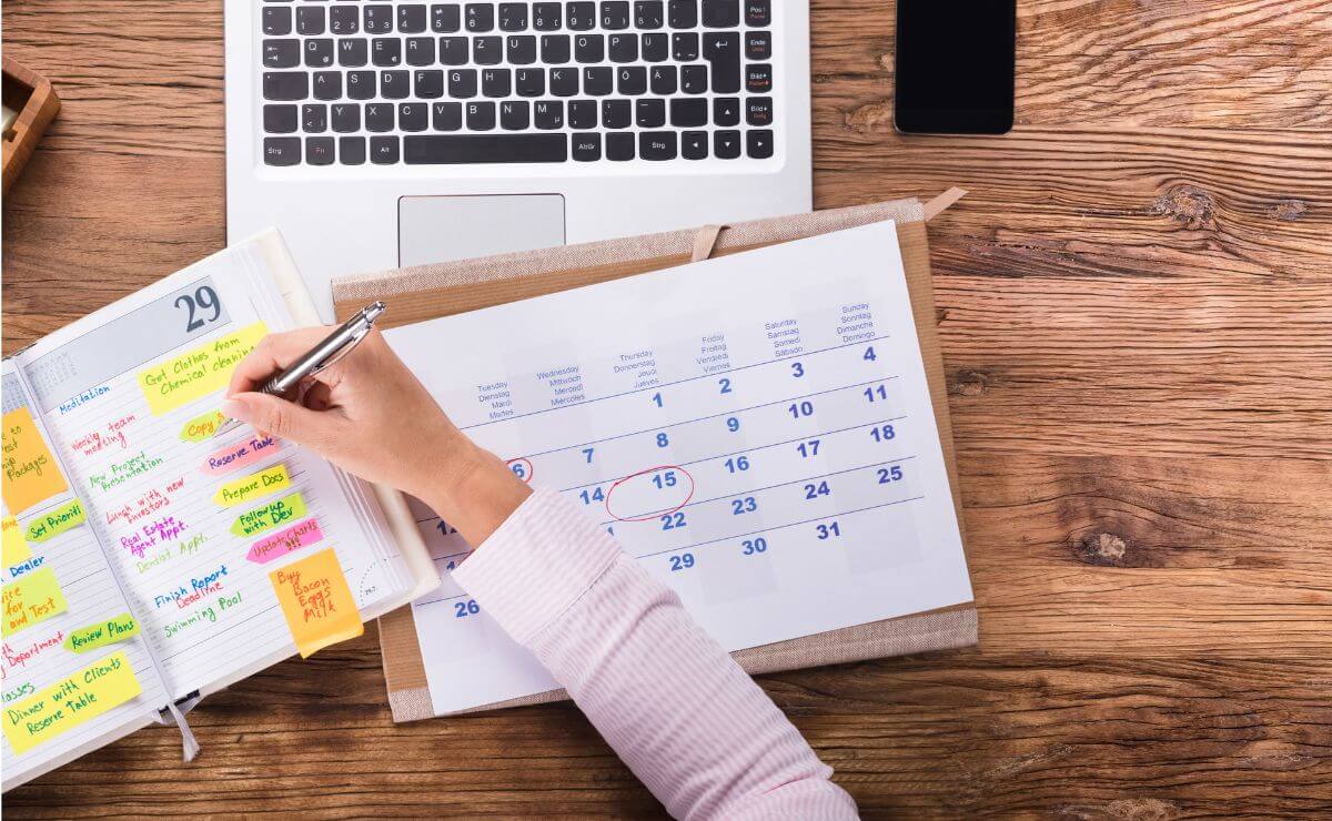 Diferencia entre agendas, calendarios y planificadores