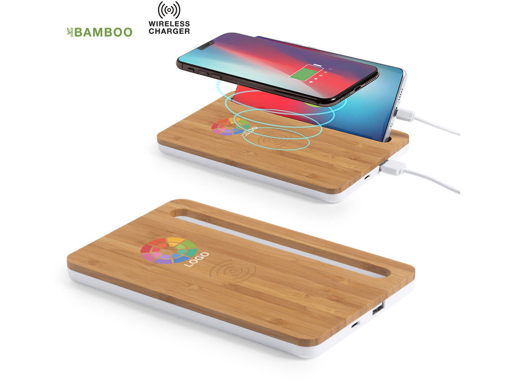 Cargador inalámbrico personalizado