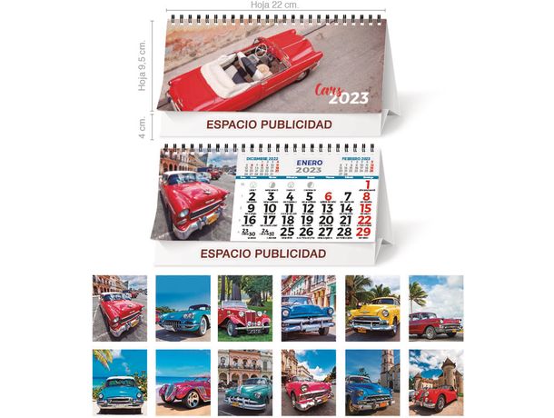 Calendario de escritorio personalizado