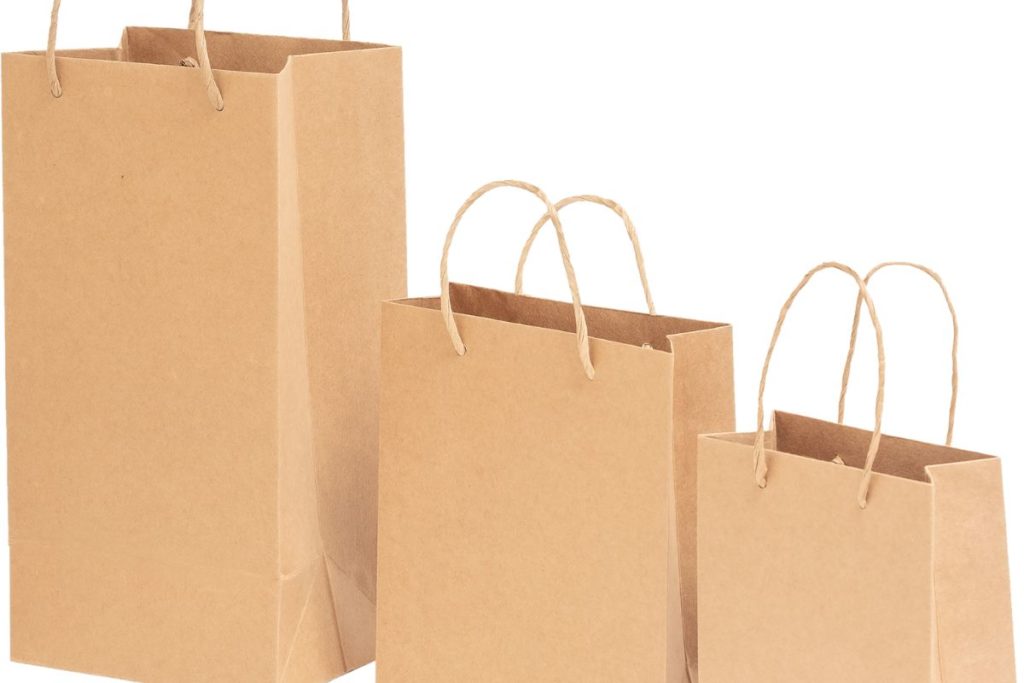 Tipos de tamaños de las bolsas de papel
