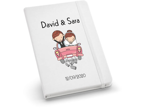 Libretas personalizadas para bodas