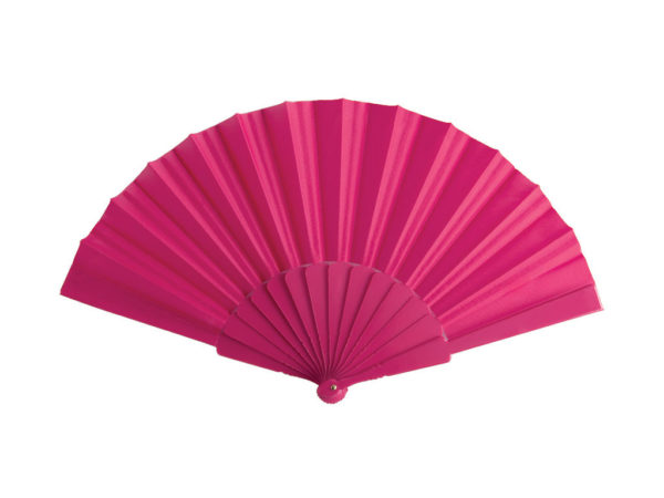 Abanico de plástico para personalizar