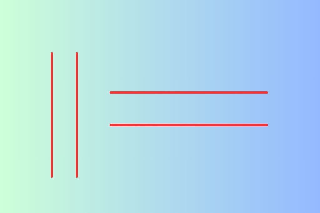 Significado de las líneas rectas