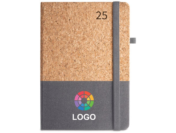 Agenda de Día de corcho personalizada