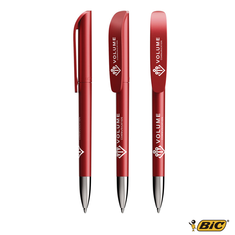 Bolígrafo Super Clip Glacé advance personalizado BIC