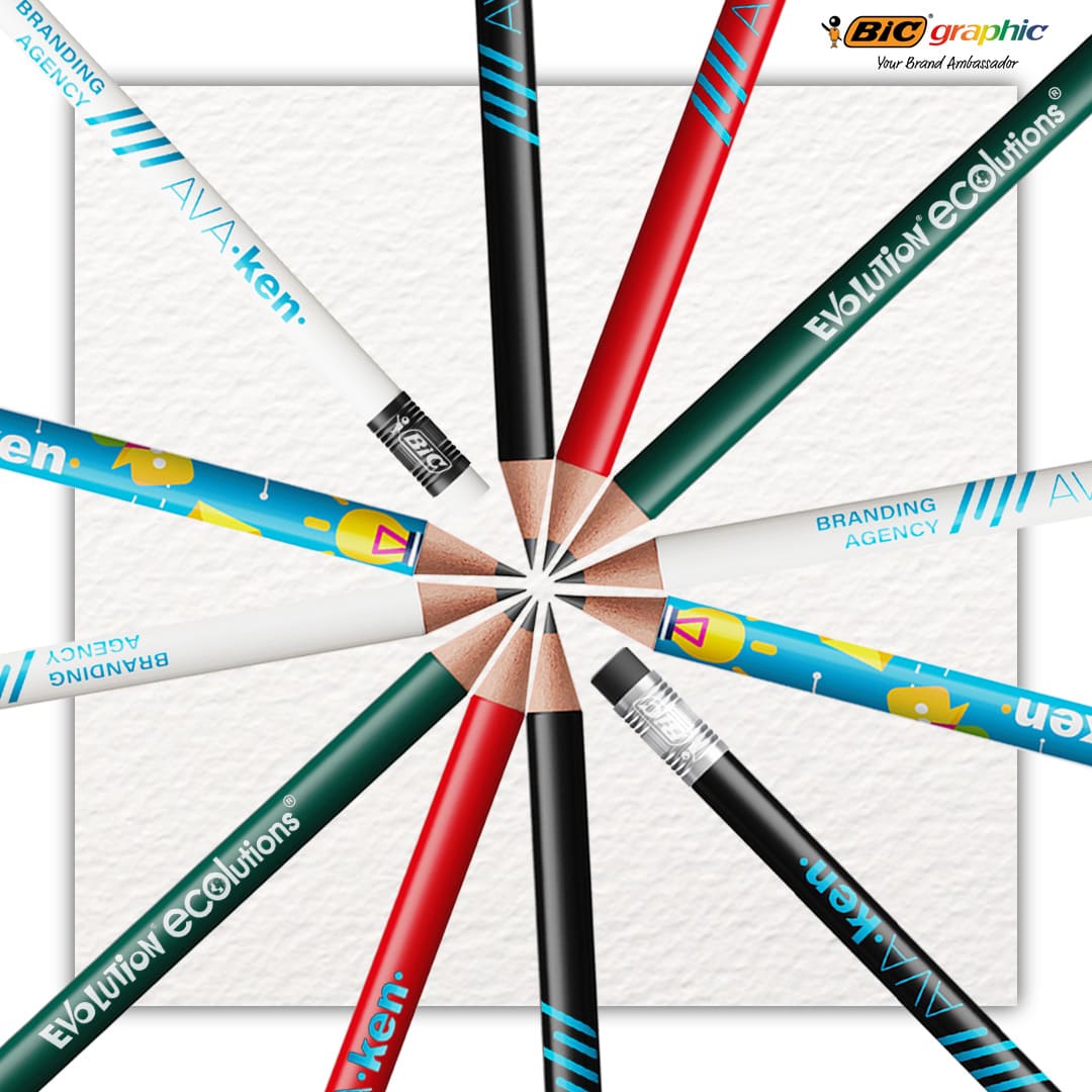 Lápices eco personalizado evolution BIC