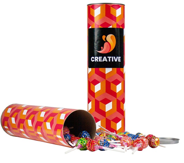 Tubo de Chupa Chups personalizado