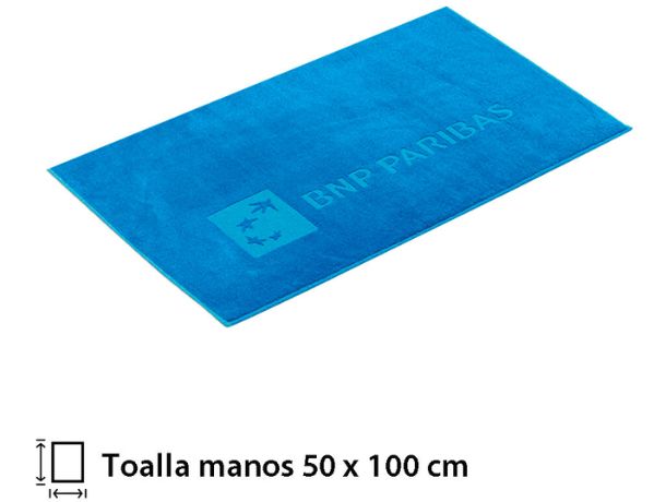 Toallas de mano publicitarias