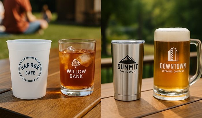 Tipos de vasos personalizados