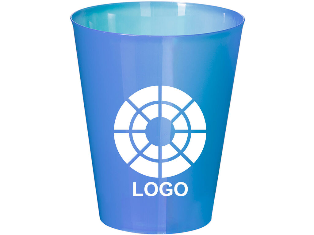 Vaso de plástico personalizado