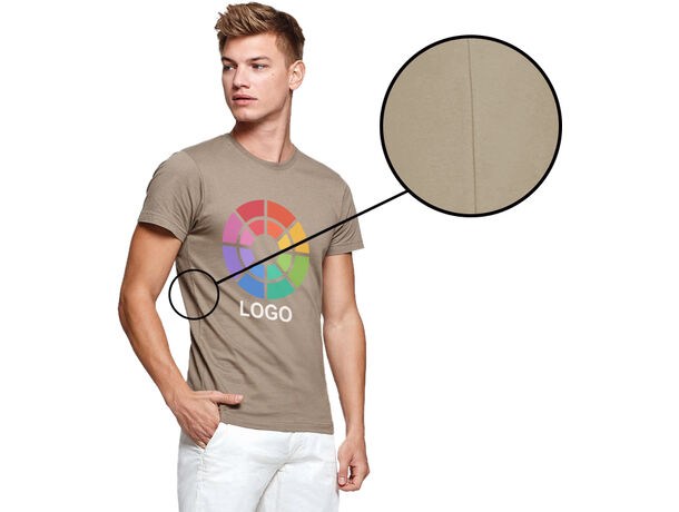 Camiseta con costura lateral
