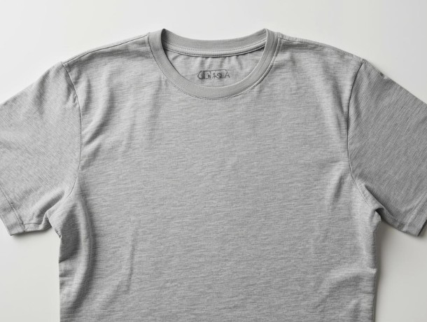 Camiseta con efecto jaspeado