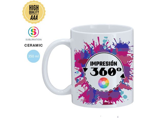 Taza para sublimación AAA
