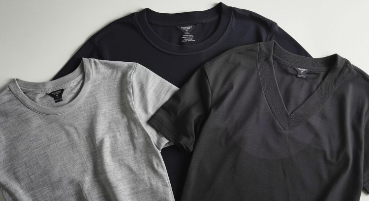 Tipos de cuellos de camisetas promocionales