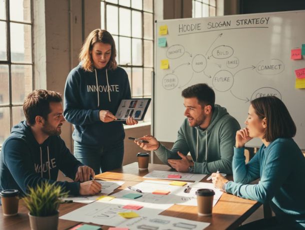 Cómo elegir las mejores frases para sudaderas corporativas