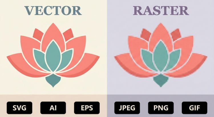 Diferencias entre archivos vectoriales y mapas de bits