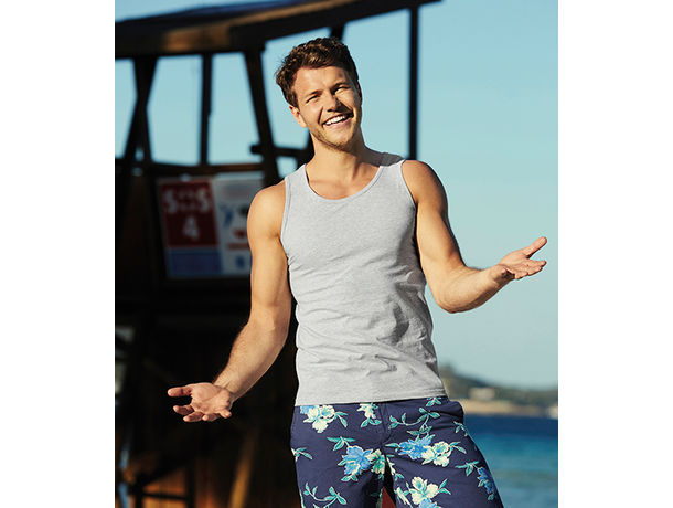 Camiseta value weight athletic fruit of the loom 165 barata gris jaspeado Camiseta value weight athletic fruit of the loom 165 barata gris jaspeado
