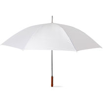 Paraguas golf gigante manual 132 cm personalizado blanco Paraguas golf gigante manual 132 cm personalizado blanco