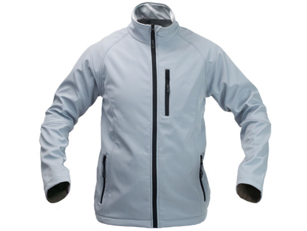 Chaqueta de soft shell hombre molter personalizada gris Chaqueta de soft shell hombre molter personalizada gris