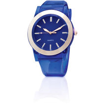 Reloj correa transparente vetus personalizado azul Reloj correa transparente vetus personalizado azul