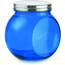 Tarro de cristal 650ml personalizado azul Tarro de cristal 650ml personalizado azul