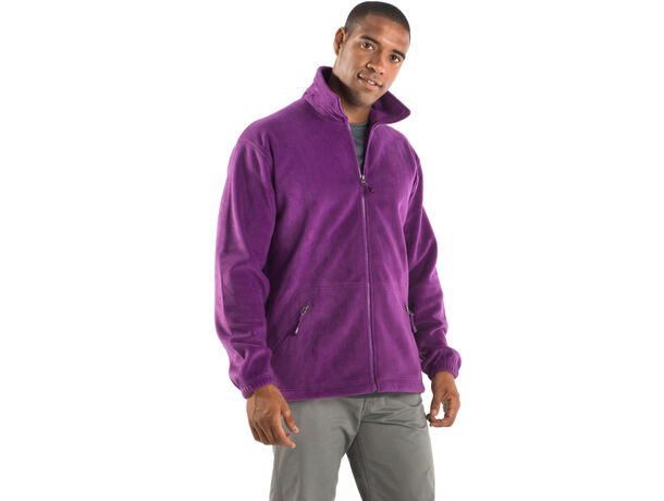 Chaqueta polar pirineo hombre roly 300 barata purpura Chaqueta polar pirineo hombre roly 300 barata purpura