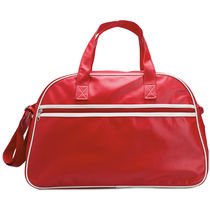 Bolsa deporte estilo bowling grabada rojo Bolsa deporte estilo bowling grabada rojo