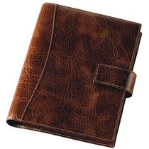 Agenda de piel con anillas 23 8 x 19 cm sv personalizada Agenda de piel con anillas 23 8 x 19 cm sv personalizada