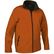 Chaqueta de soft shell horizon barata naranja