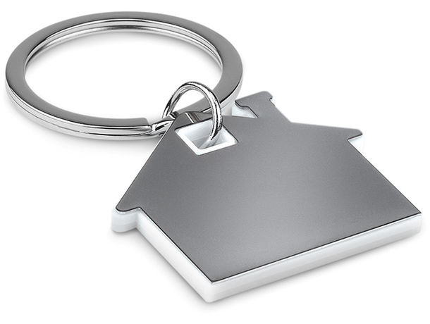 Llavero en forma de casa personalizado Llavero en forma de casa personalizado