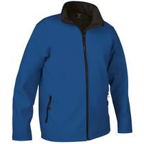 Chaqueta de soft shell horizon personalizada azul royal Chaqueta de soft shell horizon personalizada azul royal