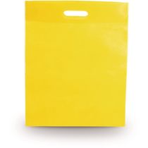 Bolsa plana en non woven personalizada amarillo Bolsa plana en non woven personalizada amarillo