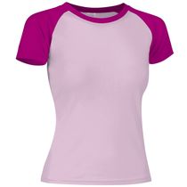 Camiseta bicolor de mujer london 200 personalizada Camiseta bicolor de mujer london 200 personalizada