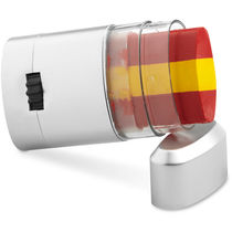 Pinturas de diferentes banderas en caja personalizado rojo Pinturas de diferentes banderas en caja personalizado rojo