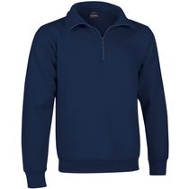Sudadera cremallera corta wood 310 personalizada azul marino Sudadera cremallera corta wood 310 personalizada azul marino