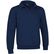 Sudadera cremallera corta wood 310 personalizada azul marino