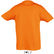 Camiseta de nino regent kids sols 150 para empresas naranja