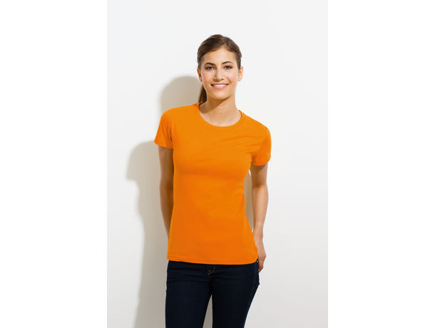 Camiseta basica gama alta de mujer imperial sols 190 personalizada Camiseta basica gama alta de mujer imperial sols 190 personalizada