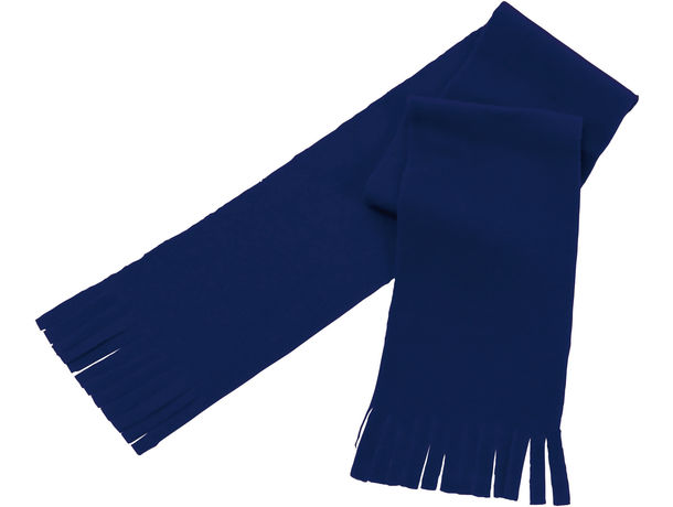 Bufanda polar para ninos de 180 gr m2 personalizada azul