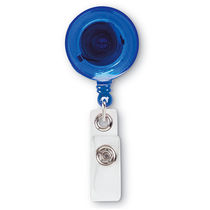 Badge extensible personalizado azul Badge extensible personalizado azul