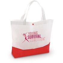 Bolsa bicolor y grande en non woven personalizada Bolsa bicolor y grande en non woven personalizada