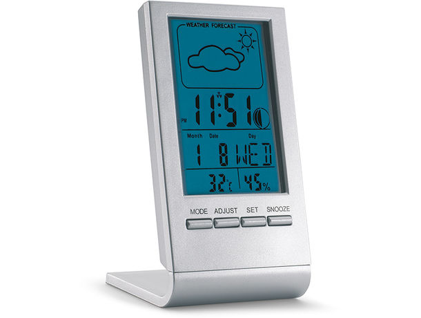 Estacion meteorologica pantalla lcd personalizado plata Estacion meteorologica pantalla lcd personalizado plata