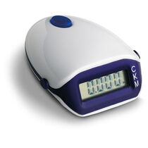 Podometro con pantalla lcd barato azul Podometro con pantalla lcd barato azul