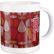 Taza mug blanca de 300 ml impresa a todo color en 360o merchandising blanco