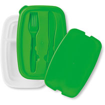 Fiambrera dos compartimentos barata verde Fiambrera dos compartimentos barata verde