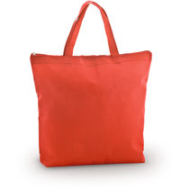 Bolsa en non woven grueso y cremallera barata rojo Bolsa en non woven grueso y cremallera barata rojo